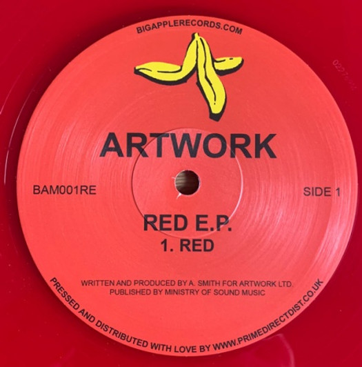 Artwork - Red E.P. - 12" Colored Vinyl