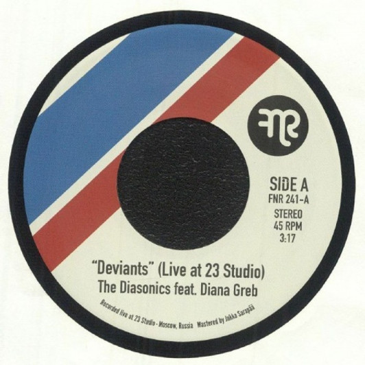 The Diasonics - Deviants - 7" Vinyl