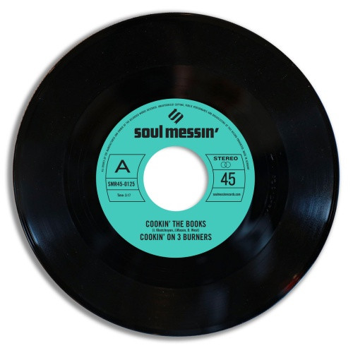 Cookin' On 3 Burners - Cookin' The Books - 7" Vinyl