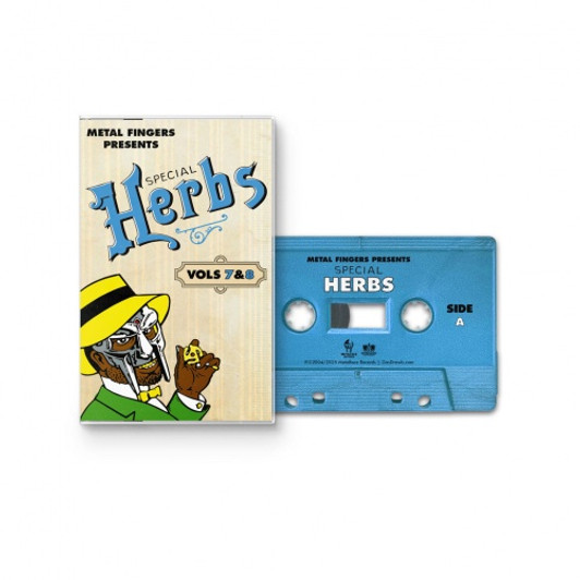 Metal Fingers - Presents Special Herbs Vols 7 & 8 - Cassette