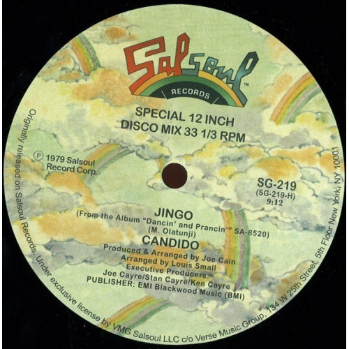 Candido - Jingo / Thousand Finger Man - 12" Vinyl