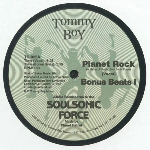 Africa Bambaataa & Soul Sonic Force - Planet Rock - 12" Vinyl