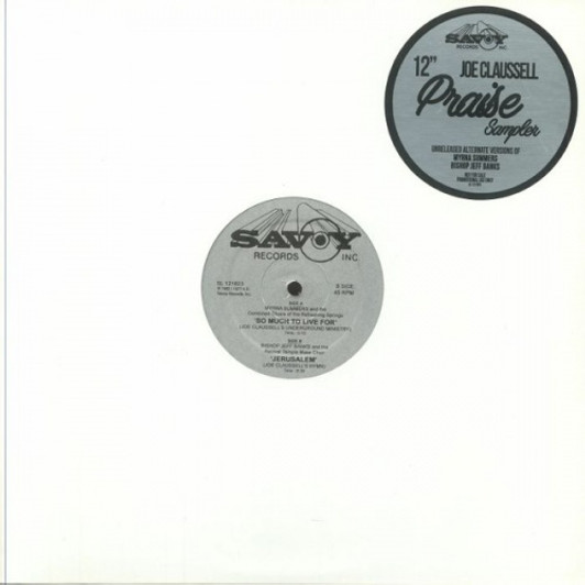 Joe Claussell - Praise Sampler - 12" Vinyl