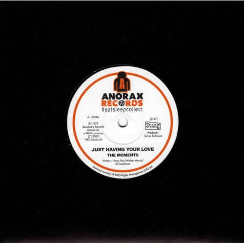 The Moments / The Rimshots - Just Having Your Love / Do What You Feel - 7" Vinyl