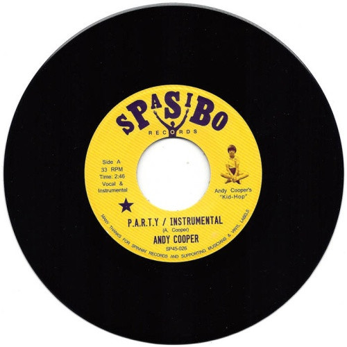Andy Cooper - P.A.R.T.Y. / Stretch & Yawn - 7" Vinyl