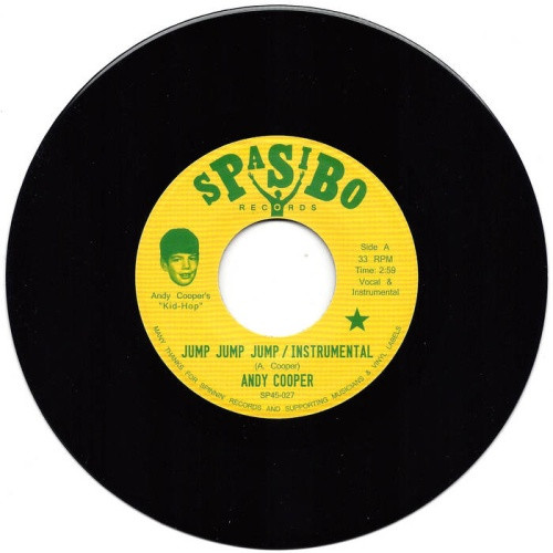 Andy Cooper - Jump Jump Jump / Let Me Be Me - 7" Vinyl