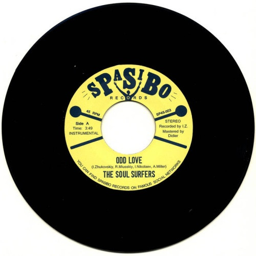 The Soul Surfers - Odd Love / Cruisin' - 7" Vinyl