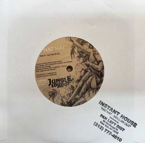 Instant House - Hat Hat / Mellow Out - 7" Vinyl