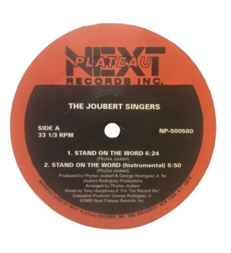 The Joubert Singers - Stand On The Word - 12" Vinyl
