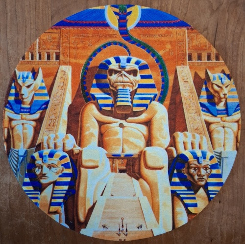 Iron Maiden - Powerslave - Single Slipmat