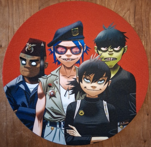 Gorillaz - Group Shot #1 - Single Slipmat