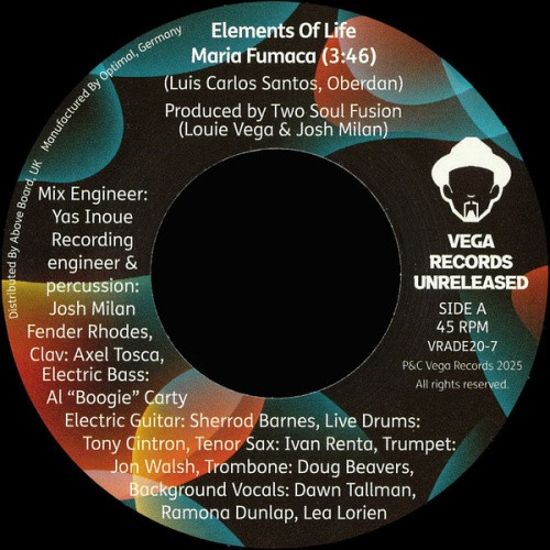 Elements Of Life - Maria Fumaca / Giant Steps - 7" Vinyl
