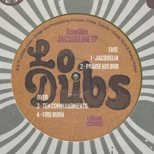 EchoBoy - Jacqueline Ep - 12" Colored Vinyl