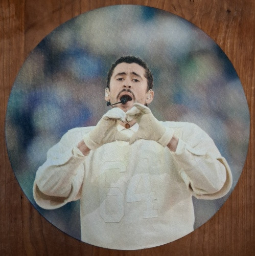 Bad Bunny - Super Bowl Heart 1 - Single Slipmat