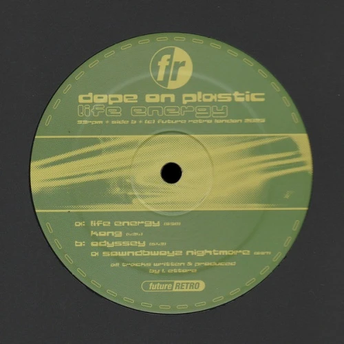 Dope On Plastic - Life Energy - 12" Vinyl