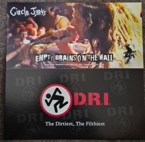 Circle Jerks / D.R.I. - Split - LP Colored Vinyl