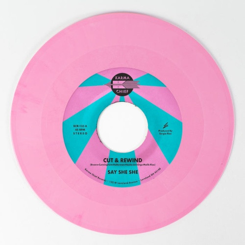 Say She She - Cut & Rewind / Disco Life - 7" Colored Vinyl