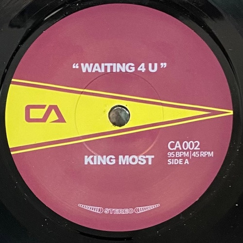 King Most / DJ Homicide - Waiting 4 U / Playin' For Money - 7" Vinyl