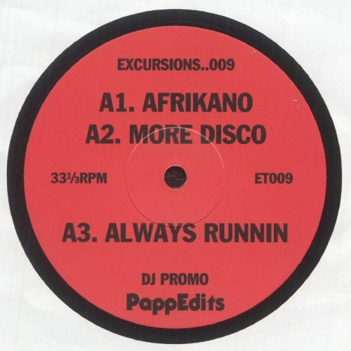 PappEdits (Julius Papp) - Excursions 009 - 12" Vinyl