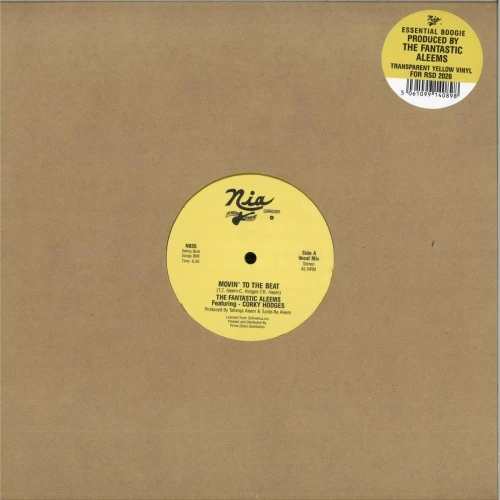 The Fantastic Aleems - Movin' TO The Beat RSD - 12" Colored Vinyl