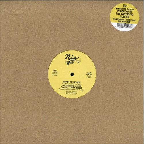 The Fantastic Aleems - Movin' TO The Beat RSD - 12" Colored Vinyl