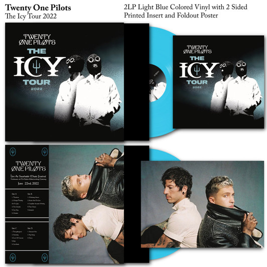 Twenty One Pilots - The Icy Tour 2022 - 2x LP Vinyl