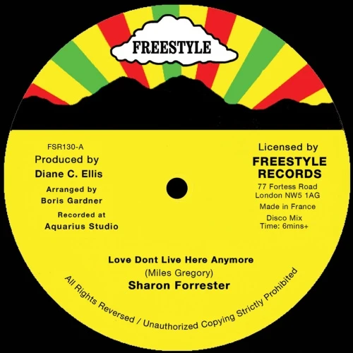 Sharon Forrester - Love Don't Live Here Anymore - 12" Vinyl