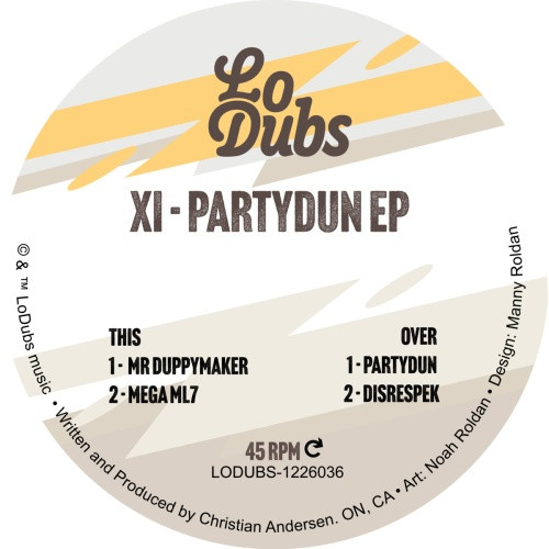 XI - PartyDun - 12" Colored Vinyl