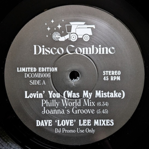 The Chi-Lites / Stanley Clarke - Lovin' You / How I Love New York (Dave 'Love' Lee Mixes) - 12" Vinyl