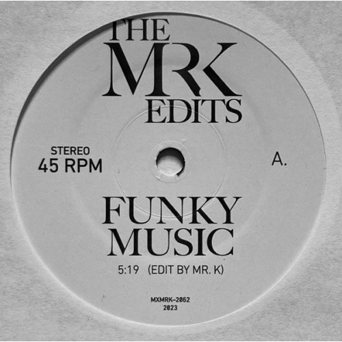 Luther / Zulema - Funky Music / Giving Up (Mr. K Edits) - 7" Vinyl