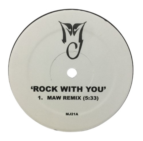 Michael Jackson - Rock With You (MAW & Frankie Knuckles Remixes) - 12" Vinyl