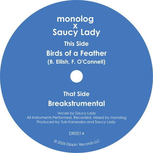 Saucy Lady - Birds Of A Feather - 7" Vinyl