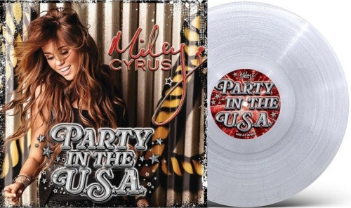 Miley Cyrus - Party In The U.S.A. - 7" Glitter Vinyl