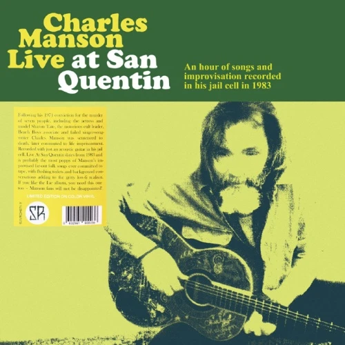 Charles Manson - Live At San Quentin - LP Colored Vinyl