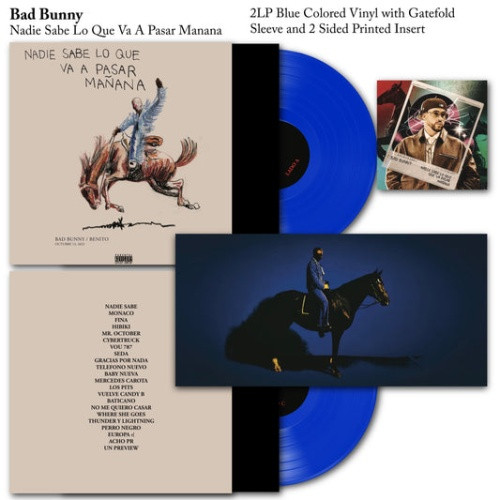 Bad Bunny / Benito - Nadie Sabe Lo Que Va A Pasar Manana - 2x LP Colored Vinyl