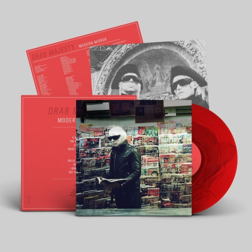Drab Majesty - Modern Mirror - LP Red Ripple Vinyl
