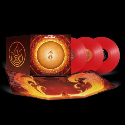 Jeremy Zuckerman - Avatar: The Last Airbender - Book 3: Fire - 3x LP Colored Vinyl
