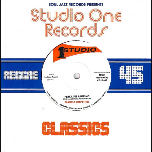 Marcia Griffiths / Brentford Disco Set - Feel Like Jumping - 7" Colored Vinyl