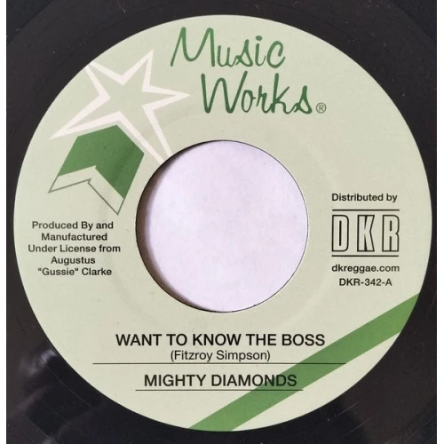 Mighty Diamonds - Want To Know The Boss - 7" Vinyl