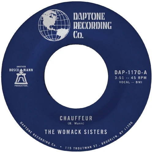 The Womack Sisters - Chauffeur - 7" Vinyl