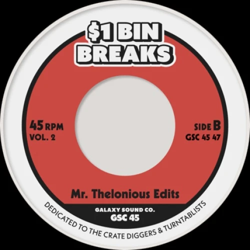 Various Artists - $1 Bin Breaks Vol. 2 (Mr. Thelonious Edits) - 7" Vinyl
