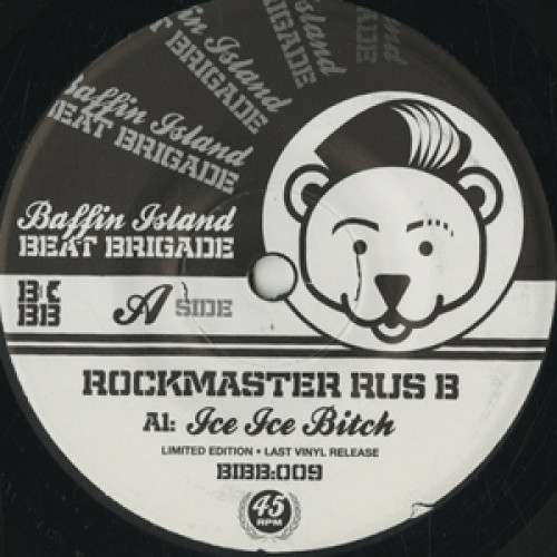 Rockmaster Rus B/Zane Tee - Ice Ice Bitch - 7" Vinyl