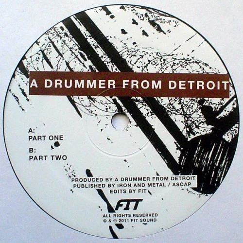 A Drummer From Detroit - Drums #1 - 12" Vinyl