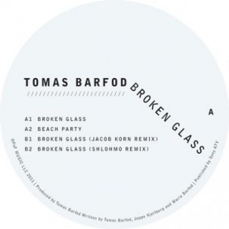 Tomas Barfod - Broken Glass - 12" Vinyl