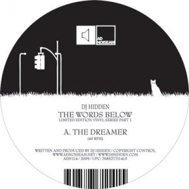 DJ Hidden - The Words Below Vol.1 - 12" Vinyl