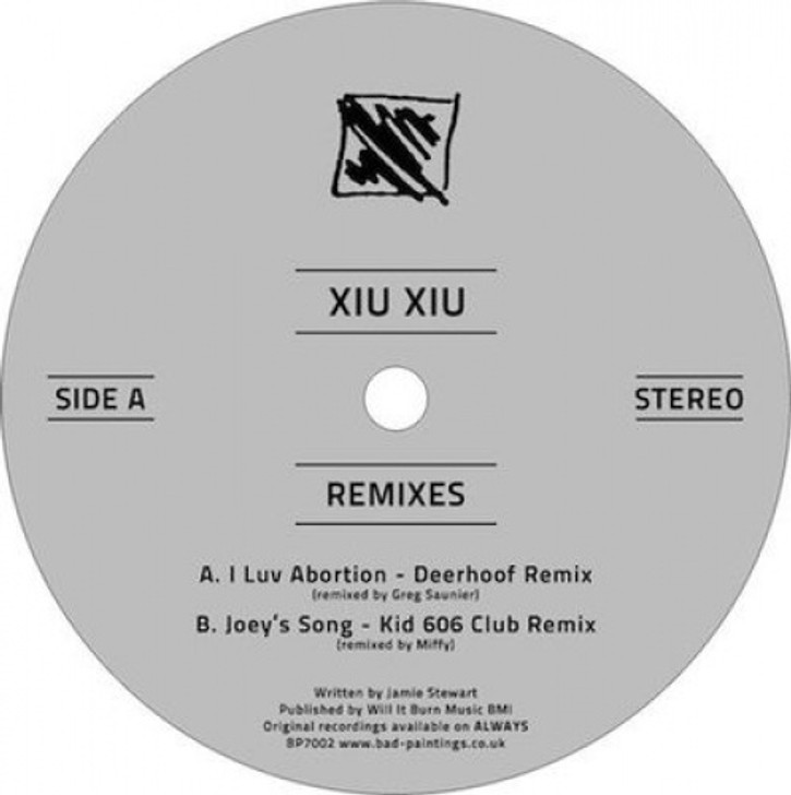 Xiu Xiu - Remixes - 7" Vinyl