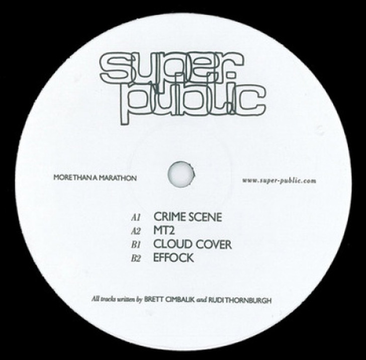 Super Public - More Than a Marathon - 12" Vinyl