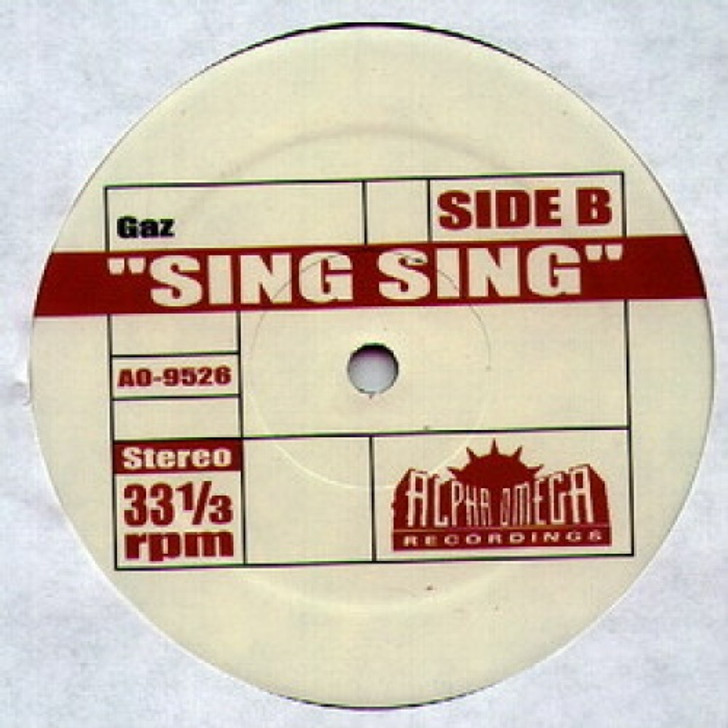 Gaz - Sing Sing - 12" Vinyl