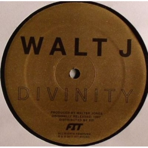 Walt J - Divinity - 12" Vinyl