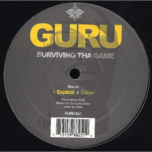 Guru - Surviving the Game - 12" Vinyl